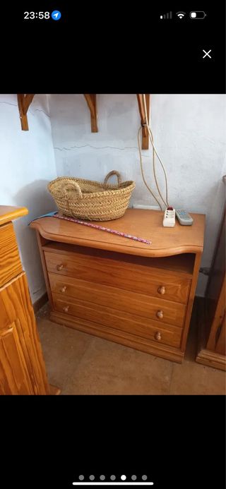 set di mobili in pino