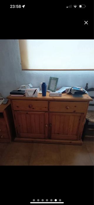set di mobili in pino