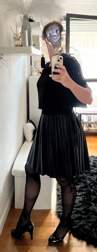 Vestido negro de Rinascimento talla M