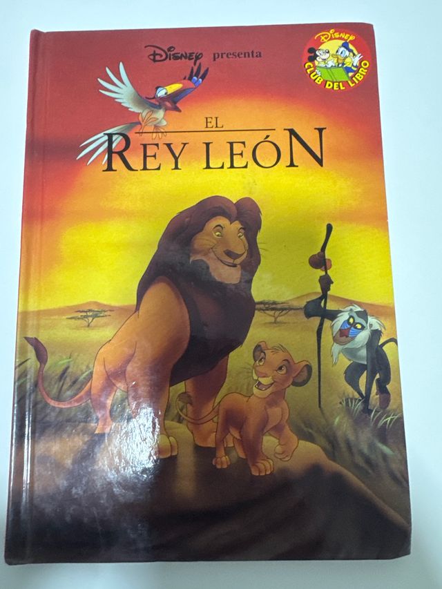 Libro El Rey León Salvat Disney Club del Libro