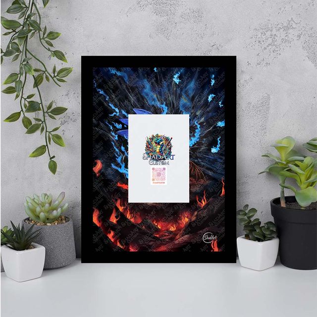 Cornice Mega Charizard X M2110 13×18 Pokémon