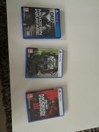 Call of Duty Modern Warfare 1, 2 y 3 PS4/PS5