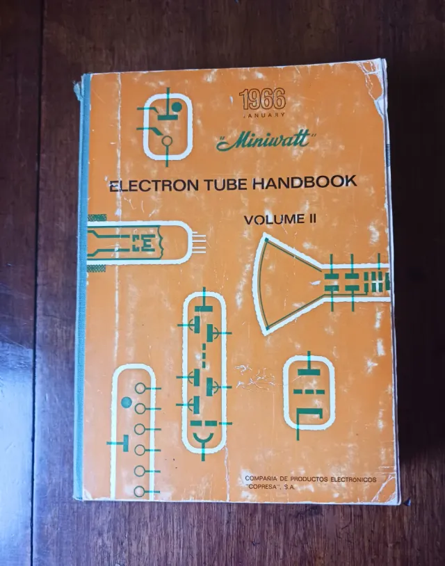Electron tube handbook Miniwatt Vol. II y III