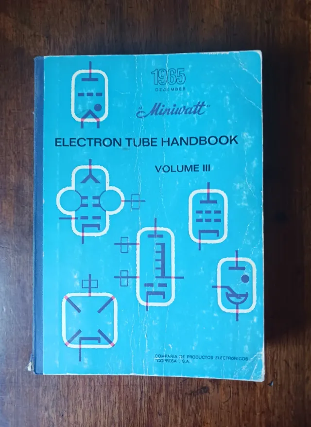 Electron tube handbook Miniwatt Vol. II y III