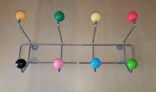 Perchero Vintage Sputnik Multicolor Años 90