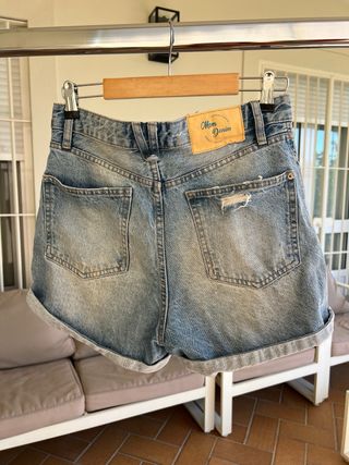 Shorts Vaqueros Vintage Desgastados