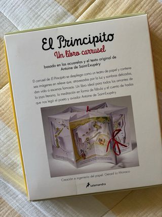 El principito
Un libro carrusel