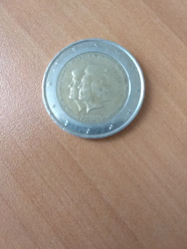 Moneda 2 euros Países Bajos 2013