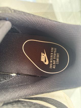 Zapatillas Nike Hombre Negras/blanca