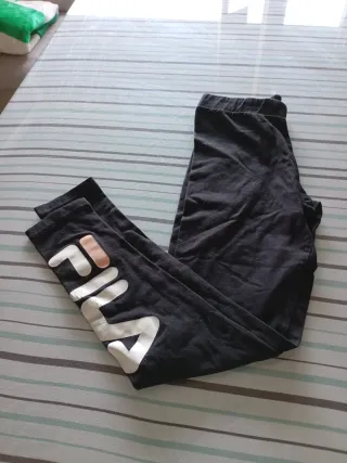 Mallas Fila Negras Talla XS