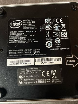 2 Mini PC (2017 y 2022)