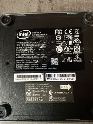 2 Mini PC (2017 y 2022)
