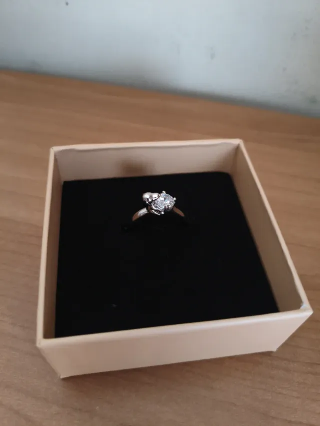 Anillo Plata Snoopy talla 10