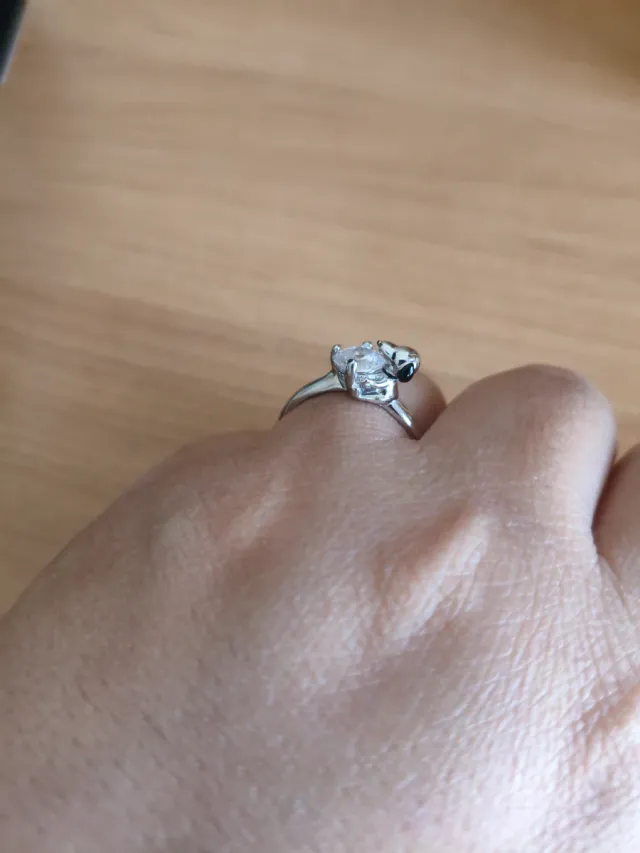 Anillo Plata Snoopy talla 10