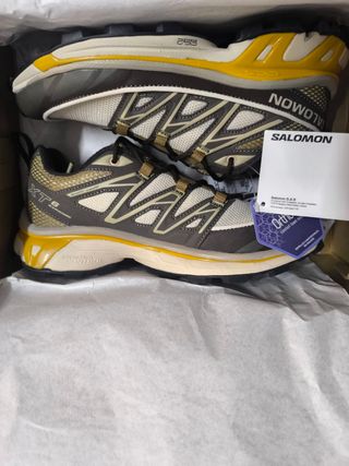 Zapatillas Salomon Beige y Amarillo