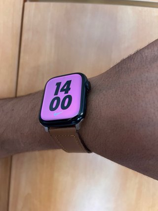 Apple Watch Nike Series 7 45mm Negro/Gris