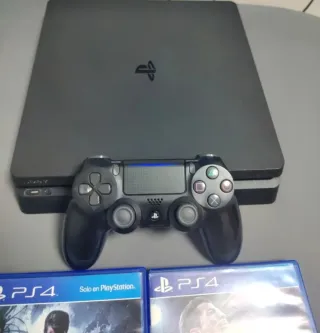 Consola PS4 Slim 1TB + 2 Juegos
