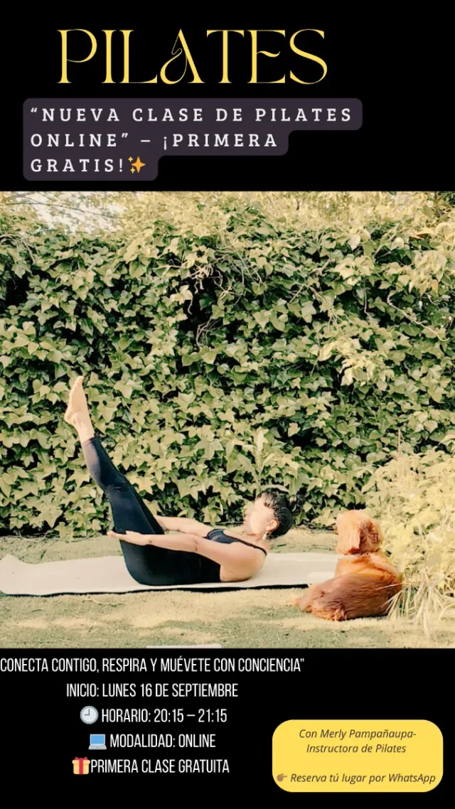 Pilates online en Directo 