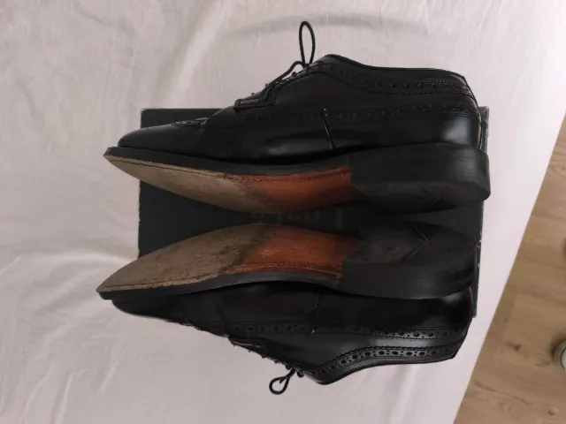 Zapatos Loake Royal Black Brogue Talla 44