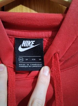Sudadera Nike Roja
