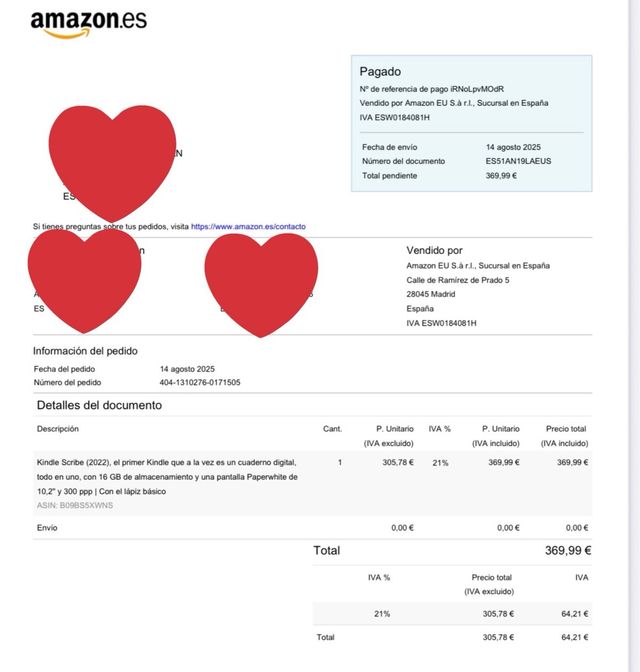 Kindle Scribe (3 AÑOS DE GARANTÍA)