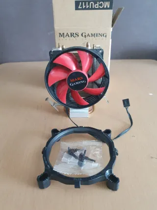 Ventilador CPU Mars Gaming MCPU117 + Soporte