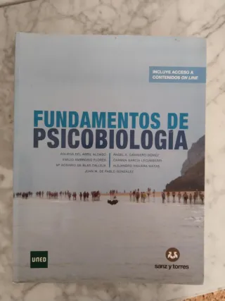 Libros Uned psicología 1ero