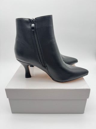 Botines Botas de Punta Zapatos Mujer con Tacón, 37