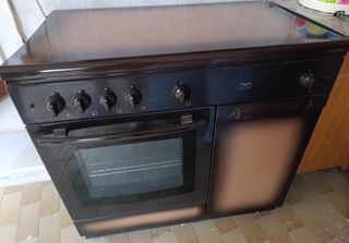 Cucina a gas, REX, marrone