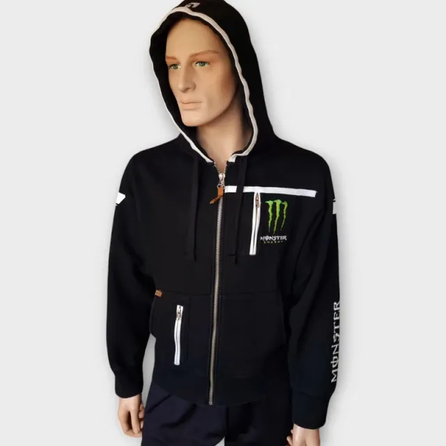 Sudadera Monster Energy Negra Hombre