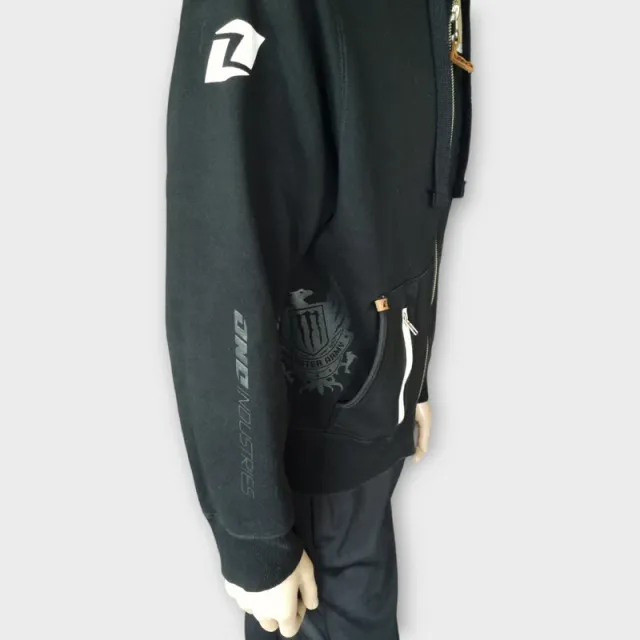 Sudadera Monster Energy Negra Hombre