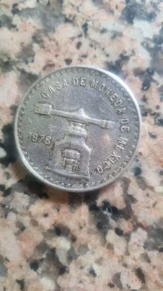 Moneda Plata Pura México 1970 Onza