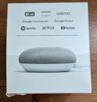 Google Home Mini sin usar