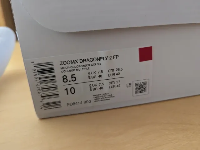 Nike Dragonfly 2 Talla 42