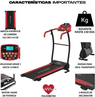 Cinta de Correr Eléctrica Deluxe13