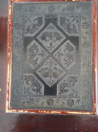Baule in legno asiatico