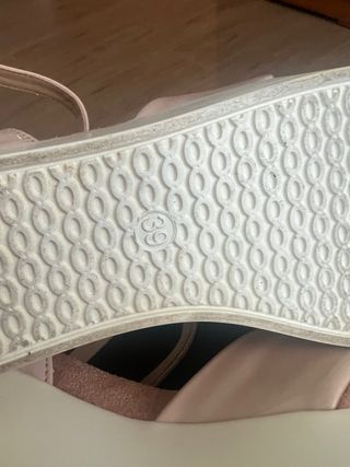 Sandalias Beige/Rosa Nuevas