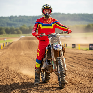 Traje Motocross AlpineStars Rojo/Azul