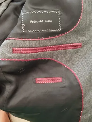 Traje completo hombre gris