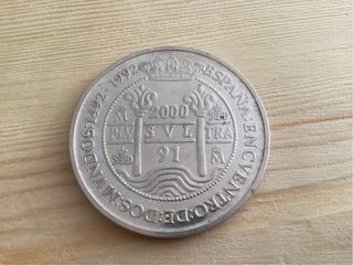 2000 Pesetas 1991 Encuentro Mundos