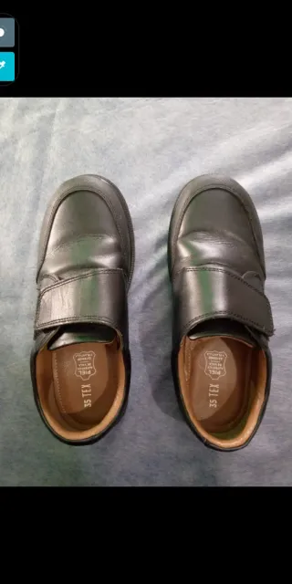 Zapatos vestir niño talla 35 marca TEX de piel %.