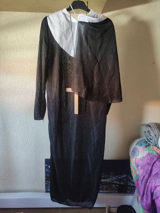Disfraz Monja Halloween Talla Única