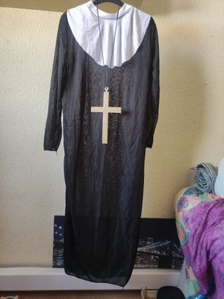 Disfraz Monja Halloween Talla Única