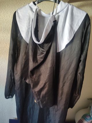 Disfraz Monja Halloween Talla Única