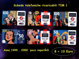 Schede telefoniche TIM 1999-2000