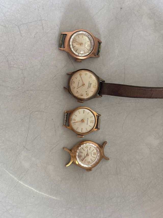Lotes de relojes vintage antiguos