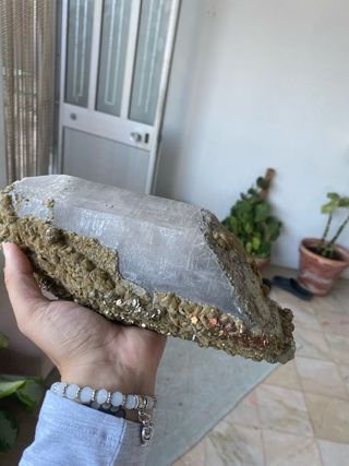 Quartzo da Panasqueira - extraído da mina panasque