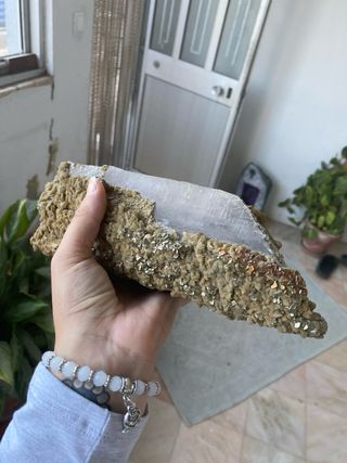 Quartzo da Panasqueira - extraído da mina panasque