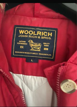Woolrich Giacca Rossa Taglia L