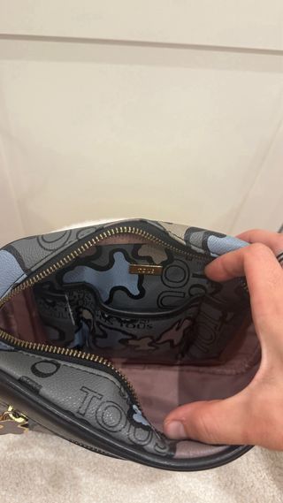 Bolso Tous Gris Multicolor Oso